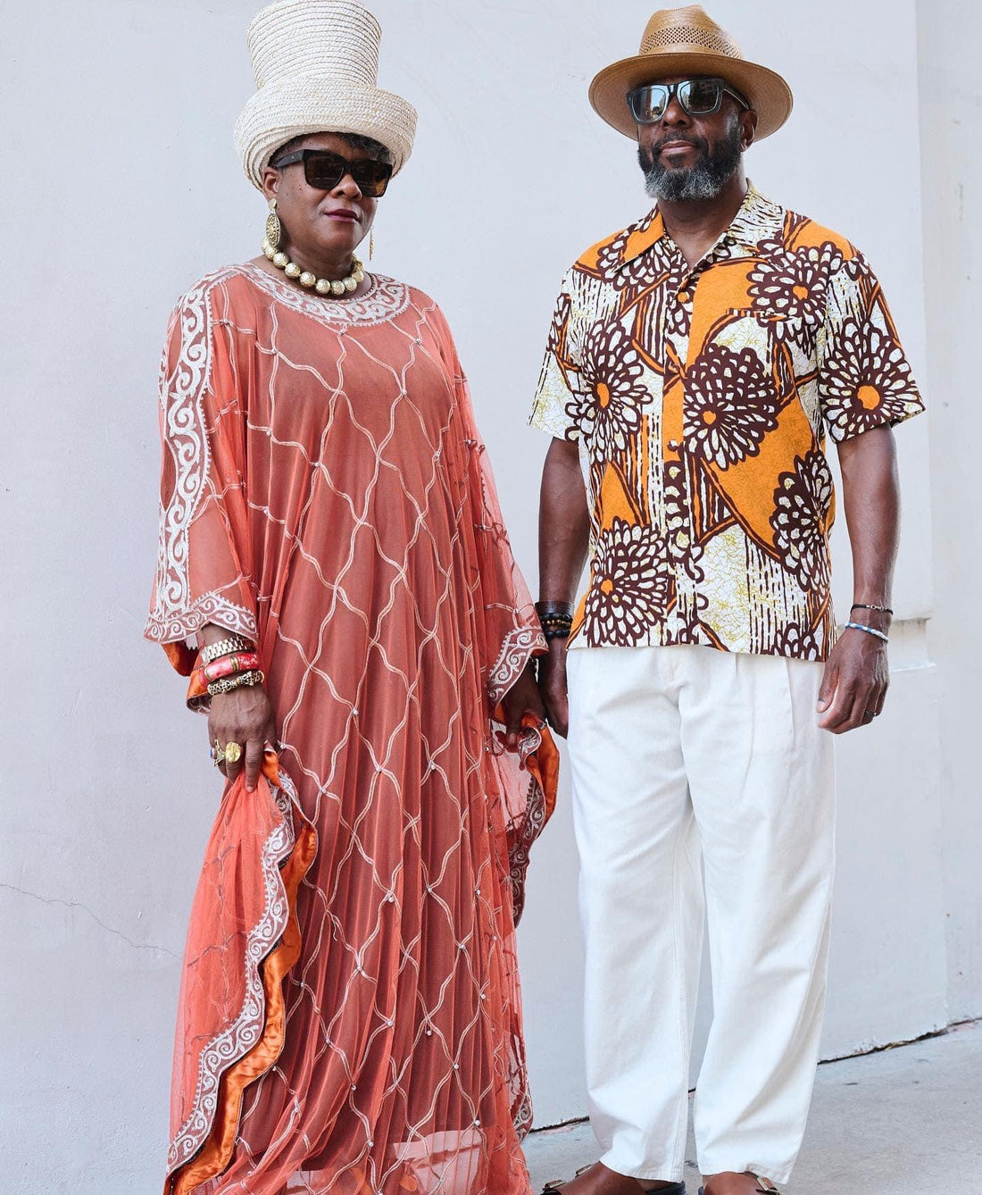 Photo of Chrvonne and Bruce standing. 