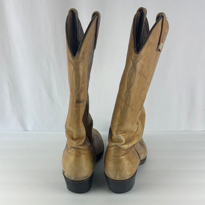 Bottes western cowboy homme J CHISHOLM fait main en cuir noir Bottes western cowboy homme J CHISHOLM fait main en cuir noir