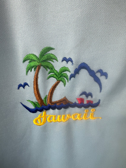 Vintage 1970s Hawaiian Polo Shirt